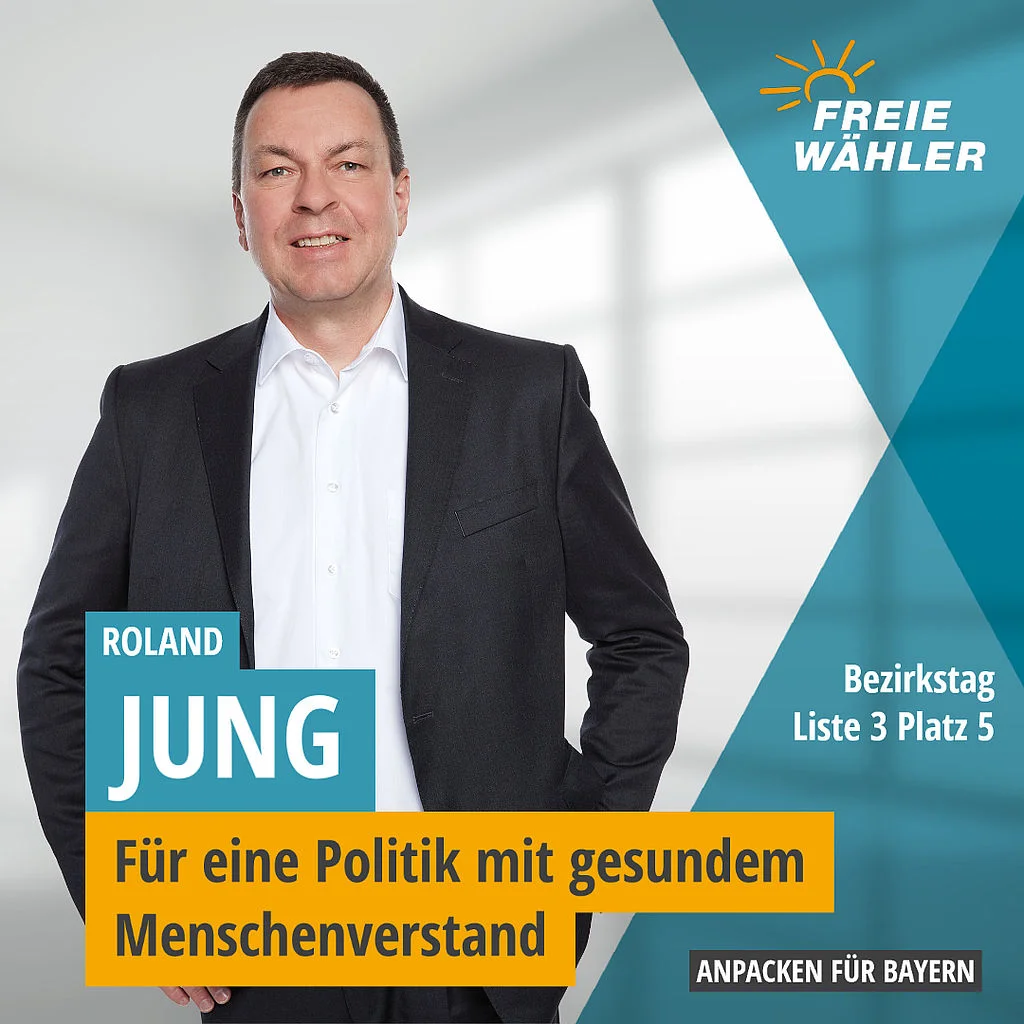 Roland Jung, Kandidat für den Stimmkreis 105 München-Pasing