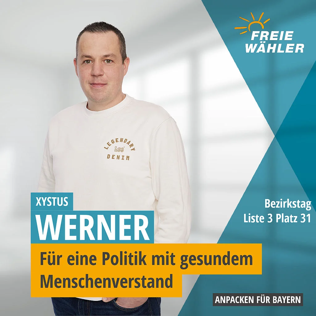 Xystus Werner, Kandidat für den Stimmkreis 109 München-Mitte